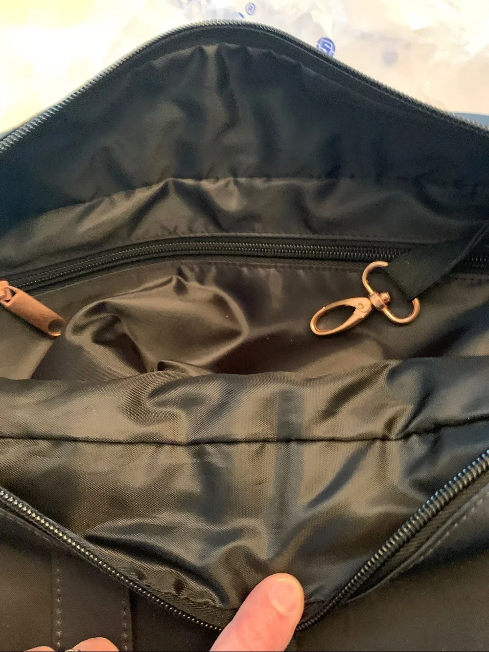 FILA Floral Embroidered Tote